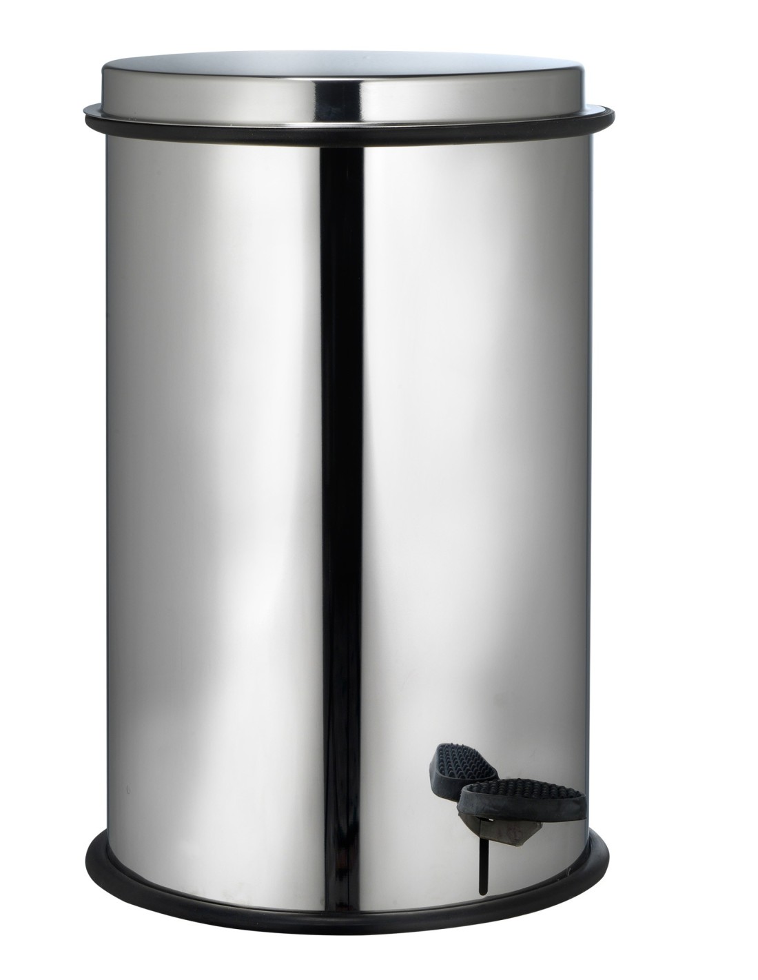 Caos Hotellerie - Pattumiera in acciaio inox satinato apertura a pedale - 204/S
