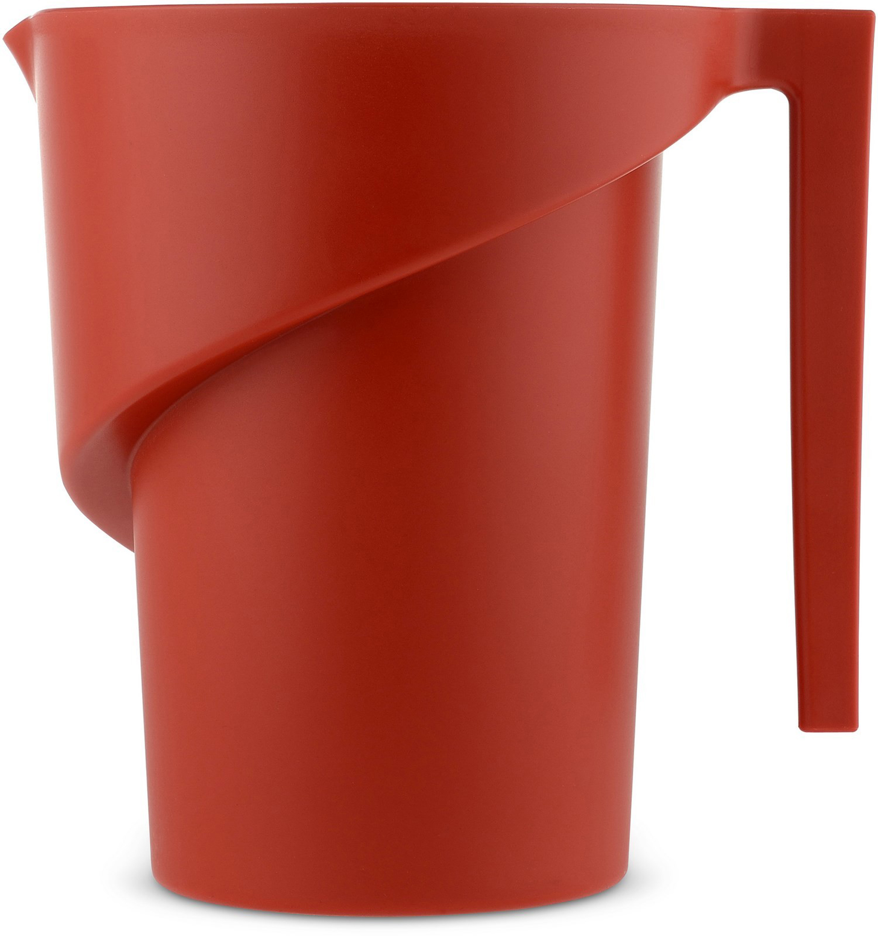 Caraffa graduata Twisted Rosso