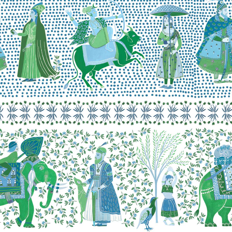 Carta da parati Chalana  Little Cabari