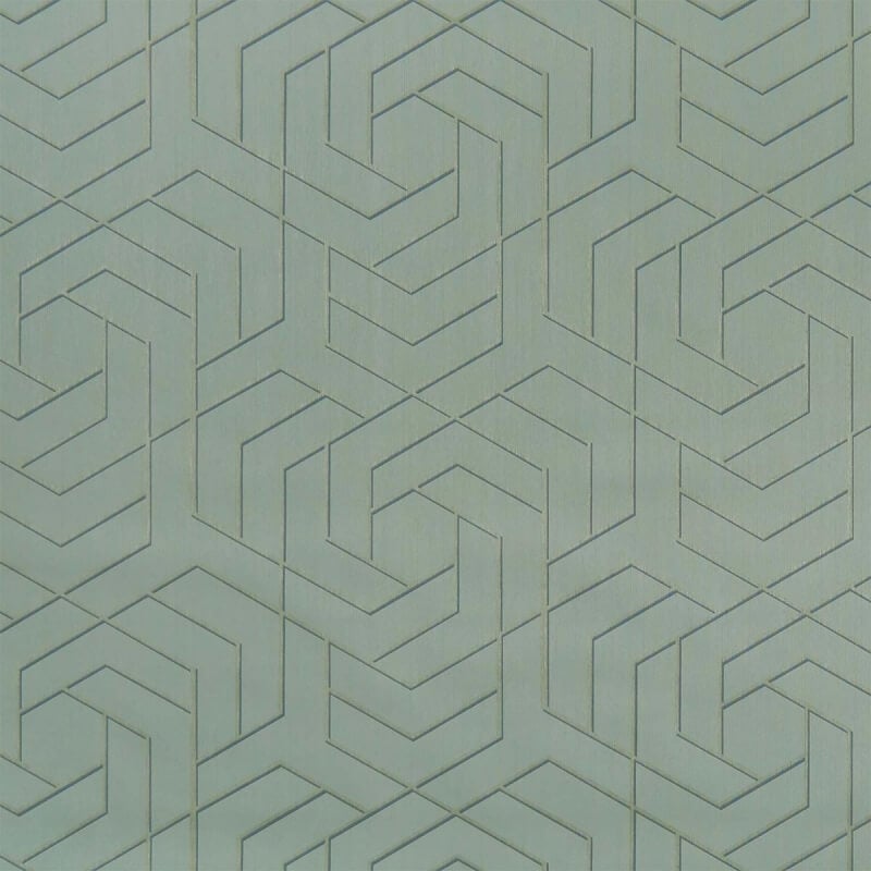 Carta da parati Hexagon Trellis Osborne and Little