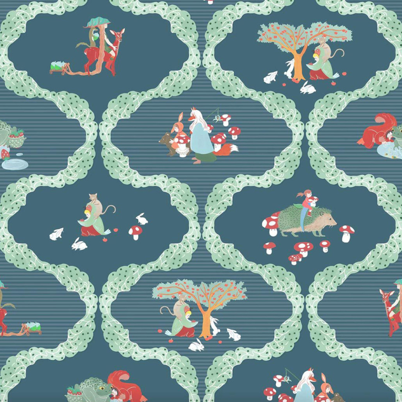 Carta da parati Les Enfants Perdus  Little Cabari