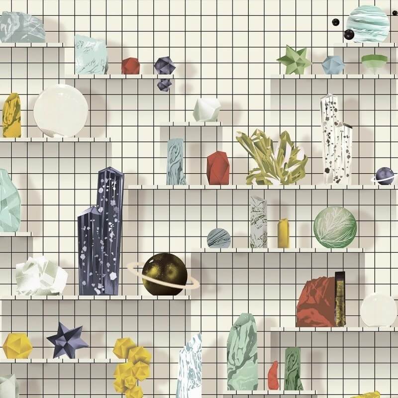 Carta da parati panoramica Curiosite I  Nobilis