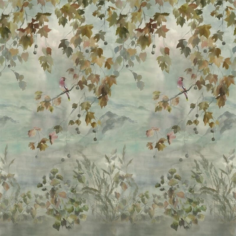 Carta da parati panoramica Miyako Scene 2  Designers Guild