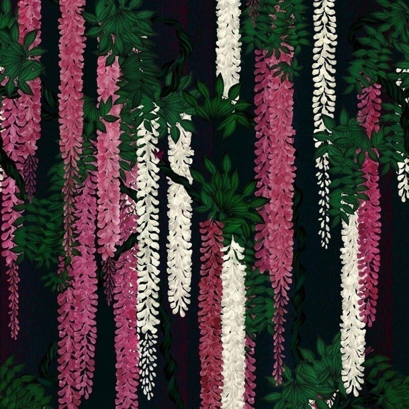 Carta da parati panoramica Wisteria Alba Christian Lacroix