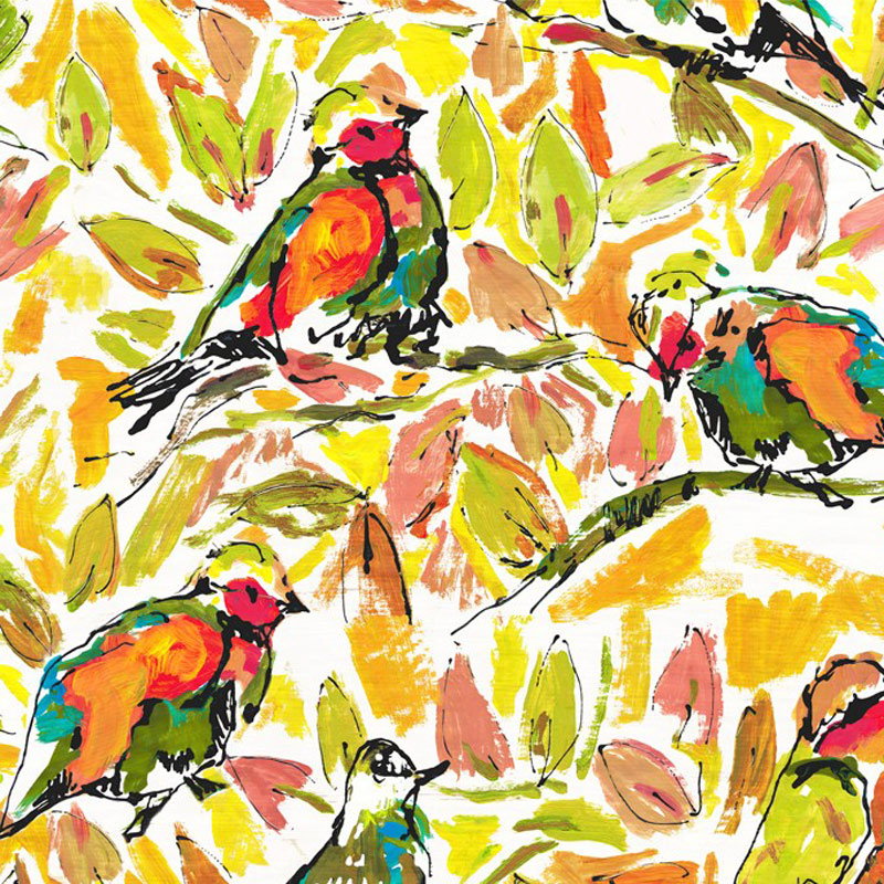 Carta da parati Piou  Lalie Design