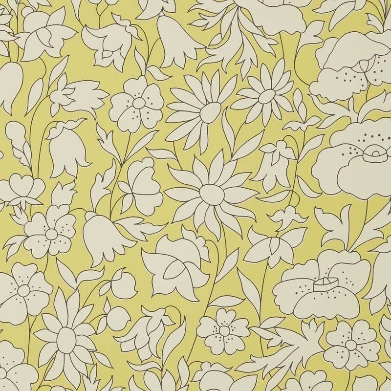 Carta da parati Poppy Meadow Liberty