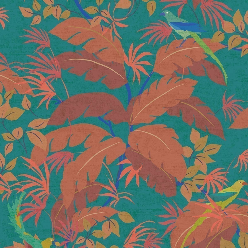 Carta da parati Sur un Arbre Perché  Nobilis