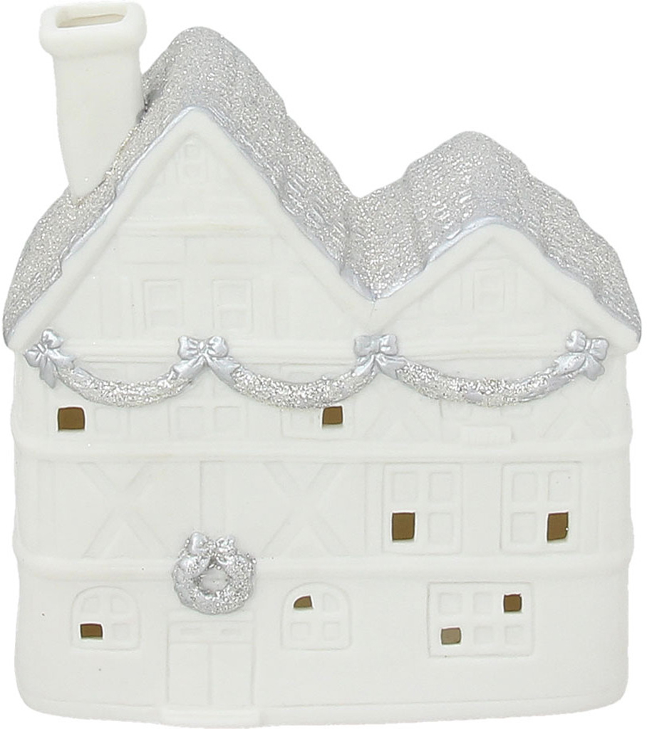 Casetta Con Ghirlanda Con Led