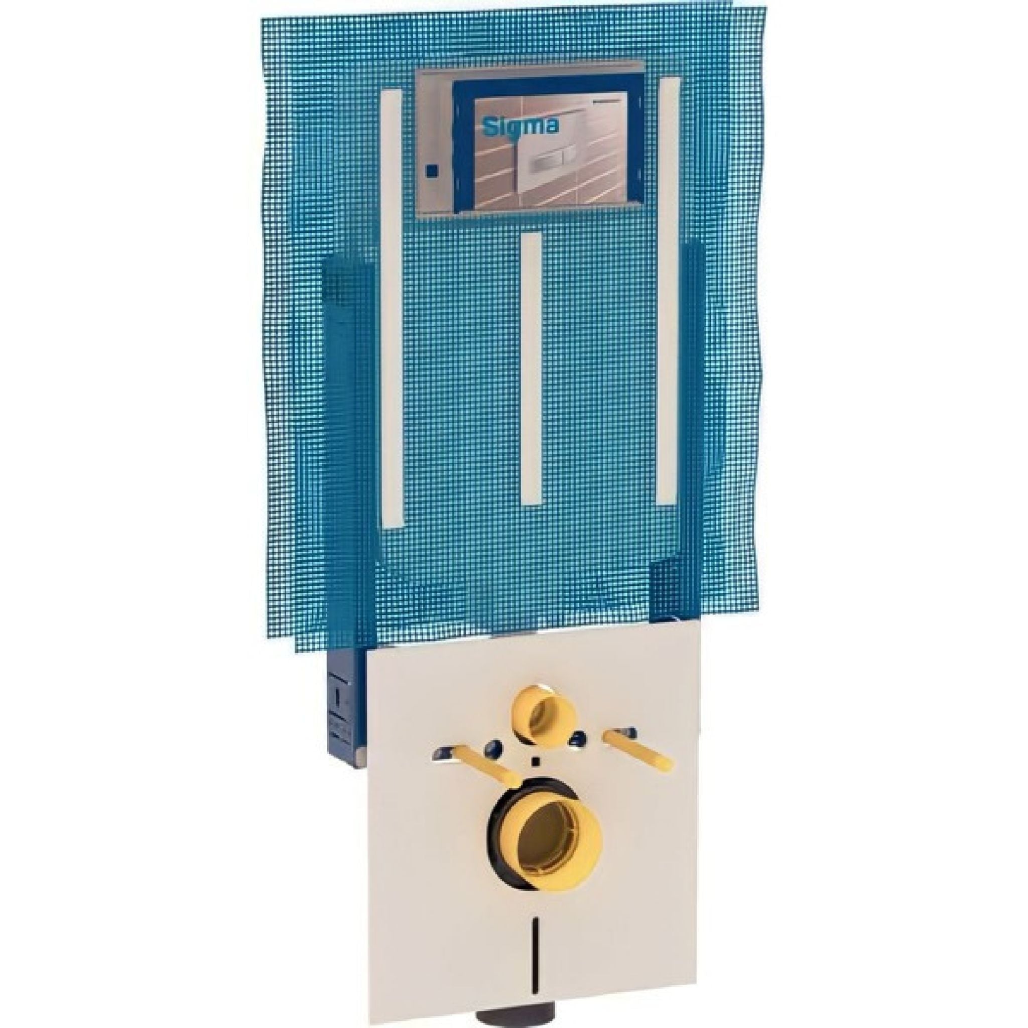 Cassetta Di Risciacquo Per Sanitari Sospesi Geberit "Combifix Sigma 8"