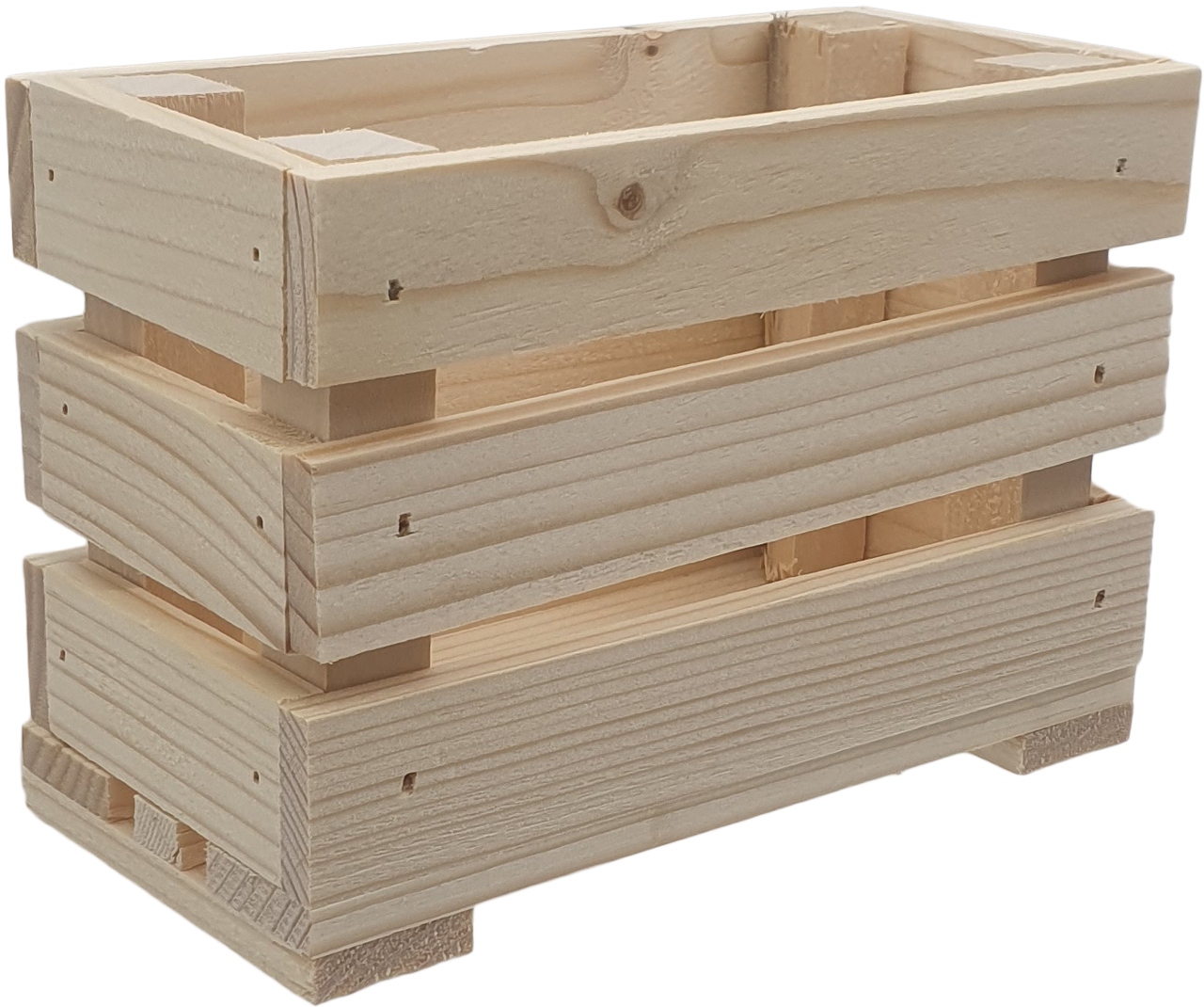 Cassettina In Legno Di Faggio Cm 8 H