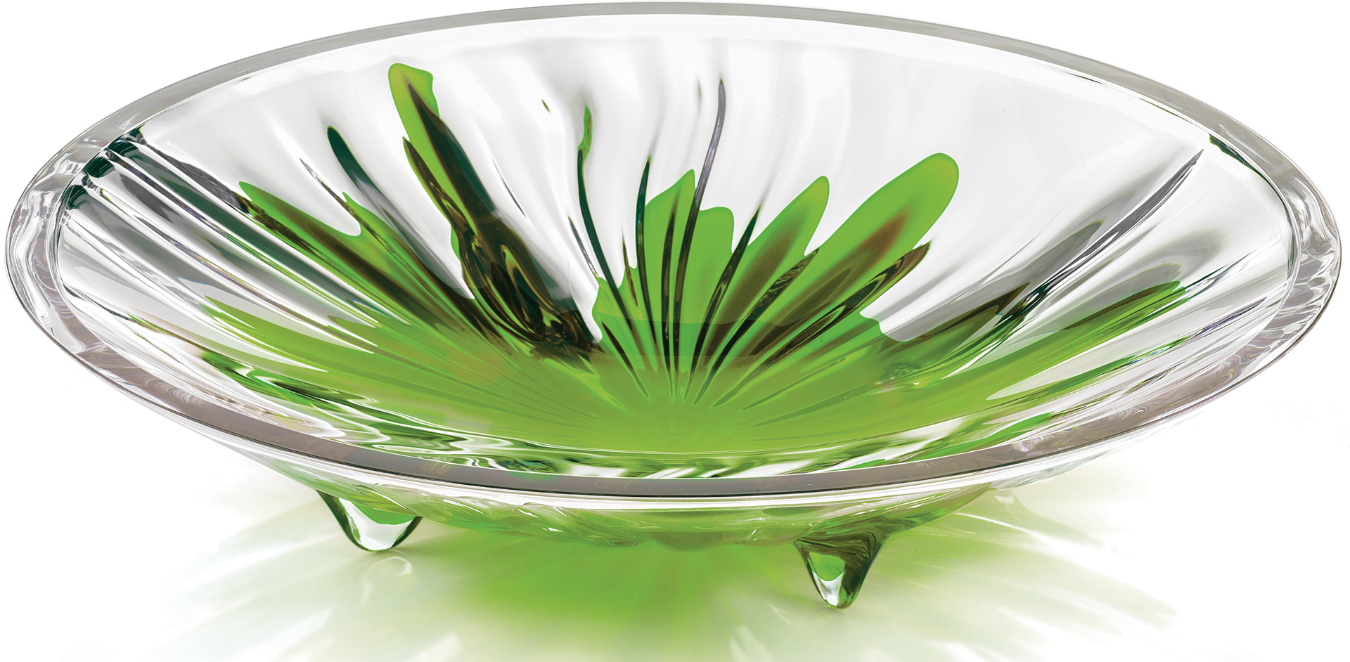 Centrotavola L Iris Verde