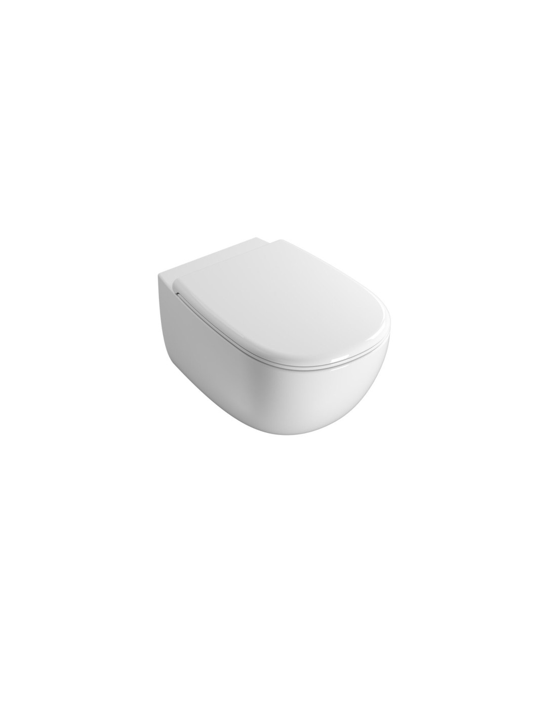 Ceramica Globo - BIANCO OPACO DAILY wc + bidet + coprivaso rallentato sospesi 53.35