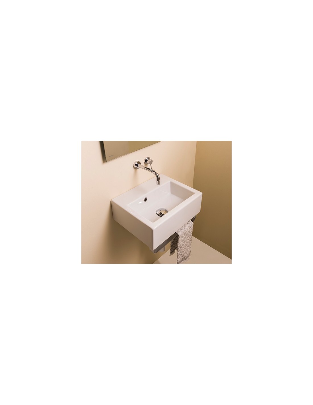 Ceramica Globo - Lavabo Stone sospeso SCR40