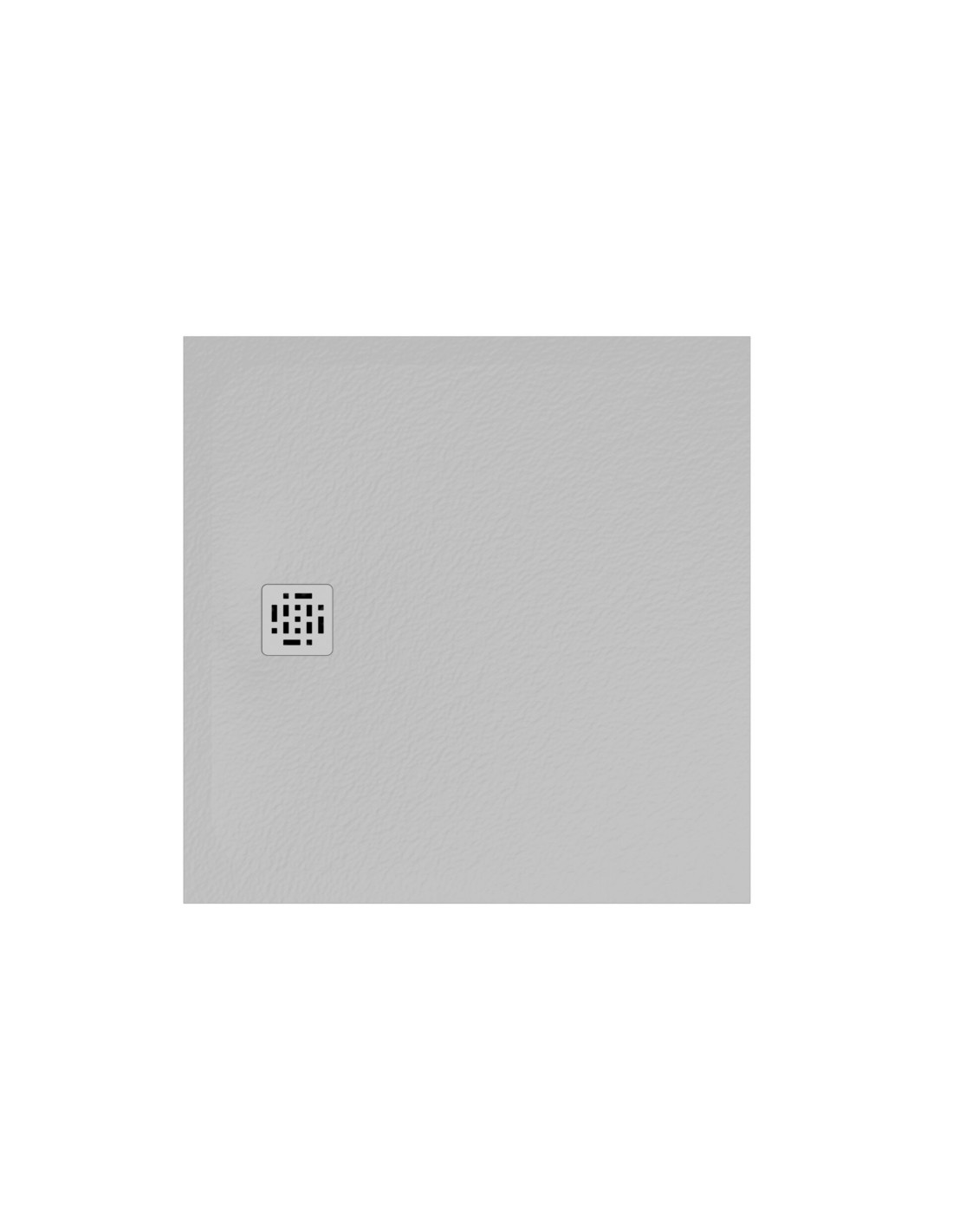 CERAMICA GLOBO - piatto Docciapietra 100x100 BIANCO - DP10100