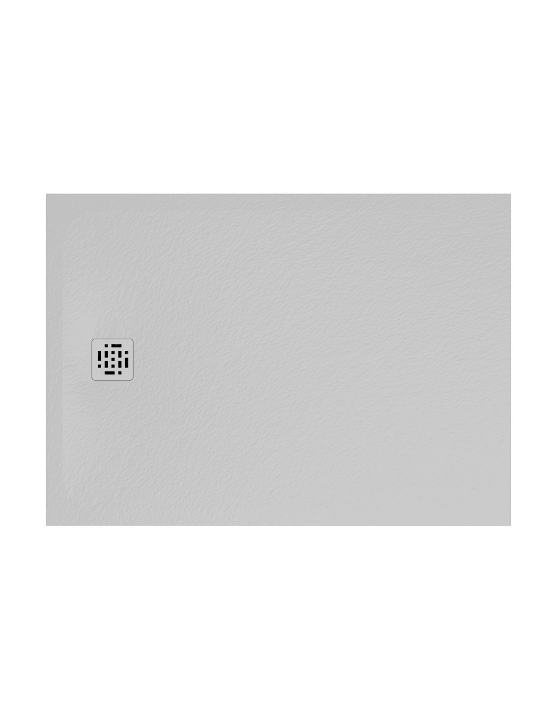 CERAMICA GLOBO - piatto Docciapietra 100x140 BIANCO - DP14100