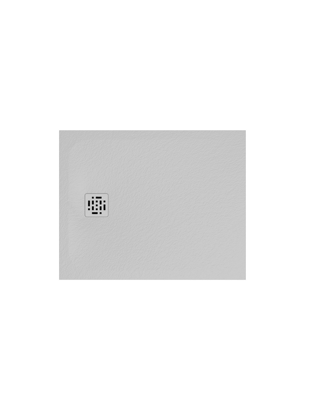 CERAMICA GLOBO - piatto Docciapietra 80x100 BIANCO - DP10080