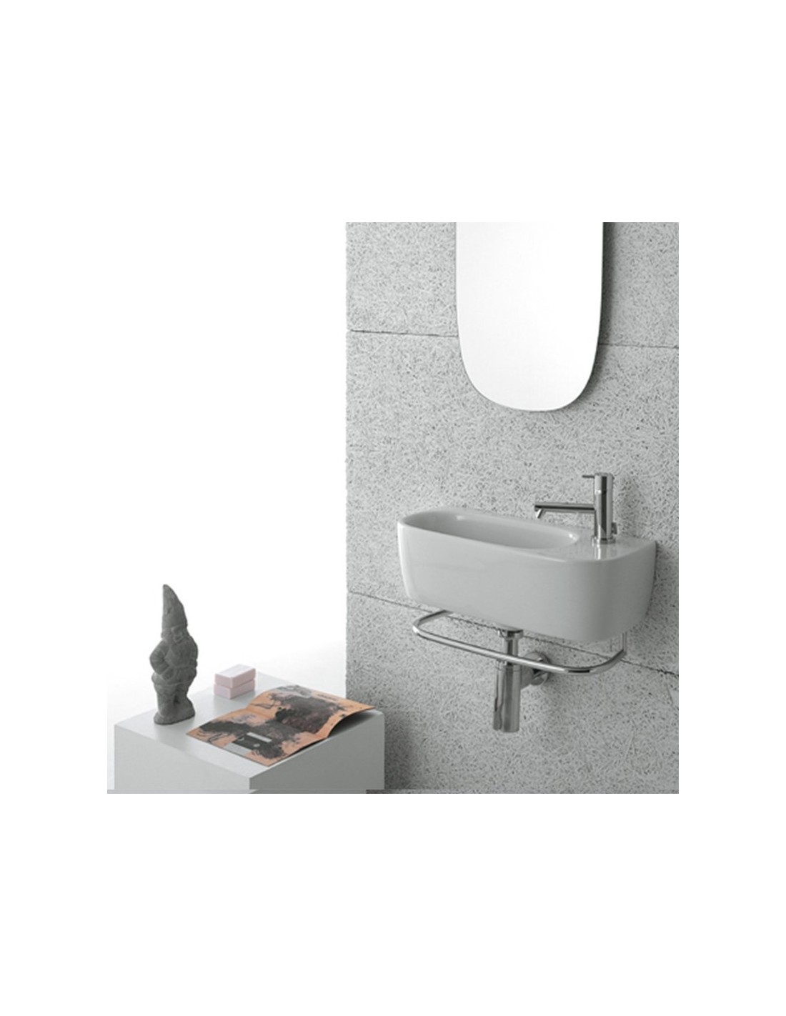 Ceramica Globo Porta asciugamani per lavabo Sospeso Genesis PG050