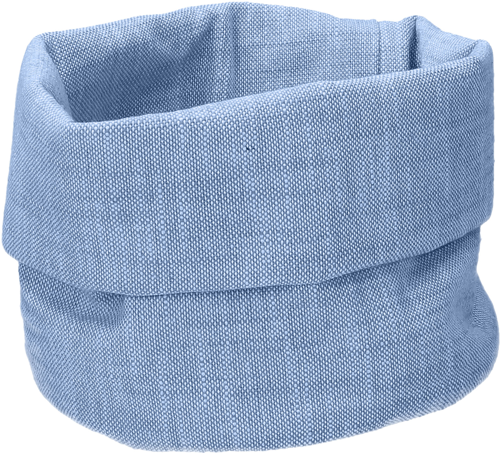 Cestino Pane Rotondo Volterra Blu Mare