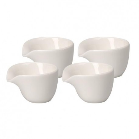 Ciotoline per salse Villeroy & boch soup passion in porcellana set 4 pezzi