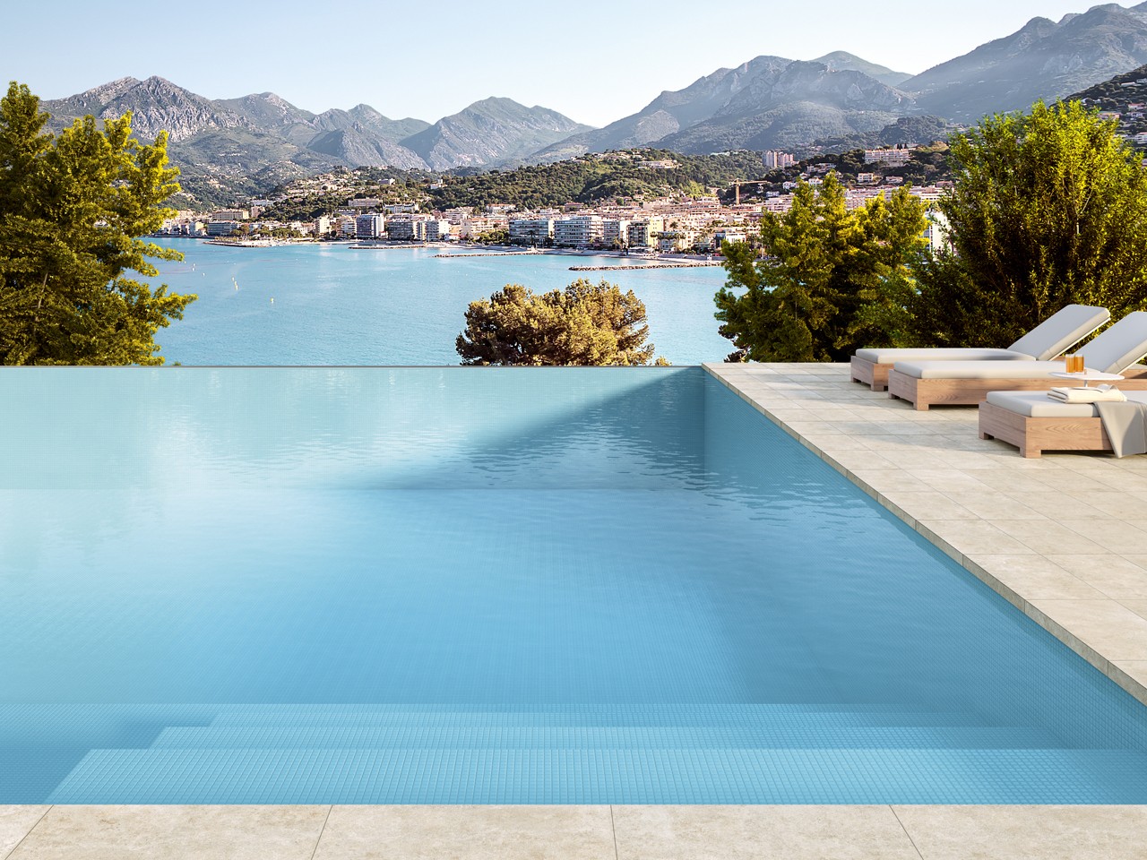 Mosaico in Vetro A03 Azzurro-77323