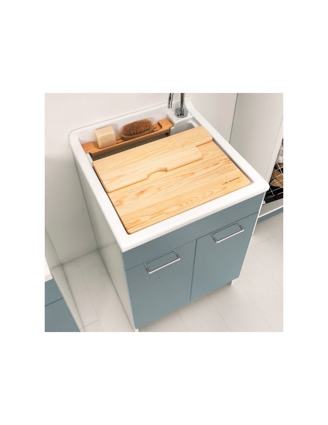 Colavene - Swash lavapanni 60X60Xh86 Celeste 24030D