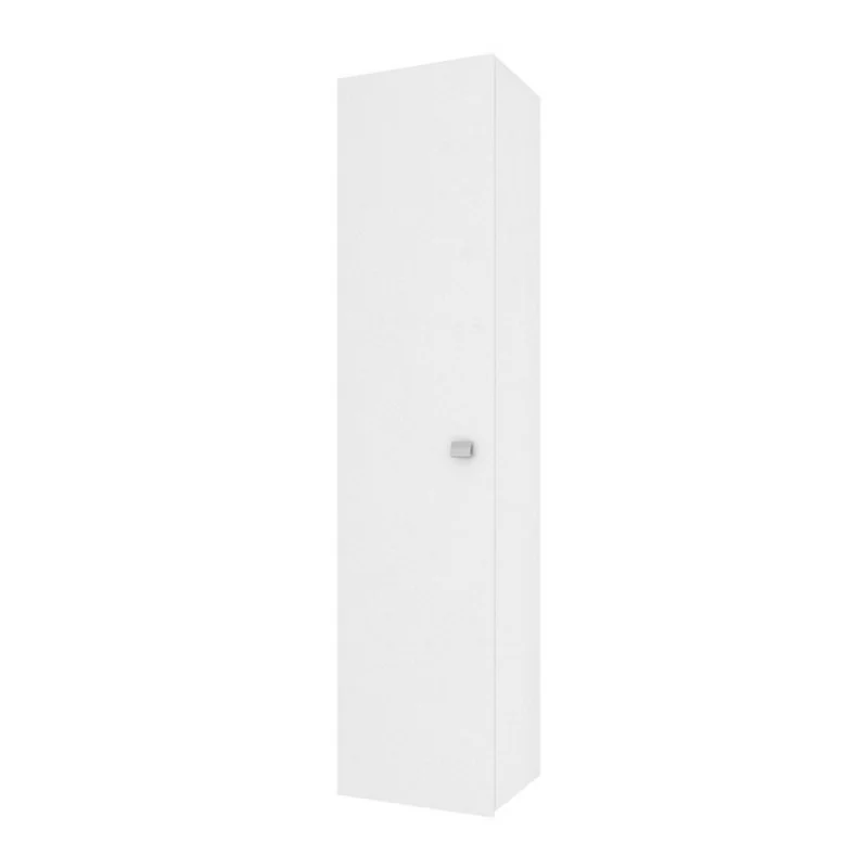 Colonna bagno sospesa 136h cm bianco lucido anta reversibile