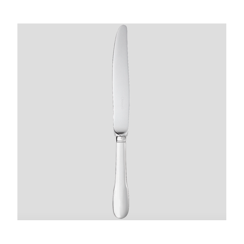 Coltello tavola Christofle Cluny in metallo argentato cm 25