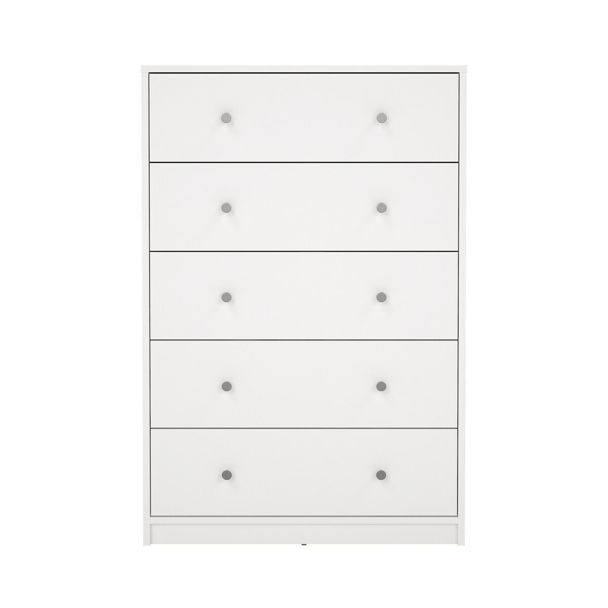 Comò 5 cassetti bianco H108,1 cm - LISE
