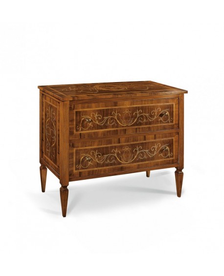 COMO' INTARSIATO LEGNO MASSELLO L 109 P 47 H 87