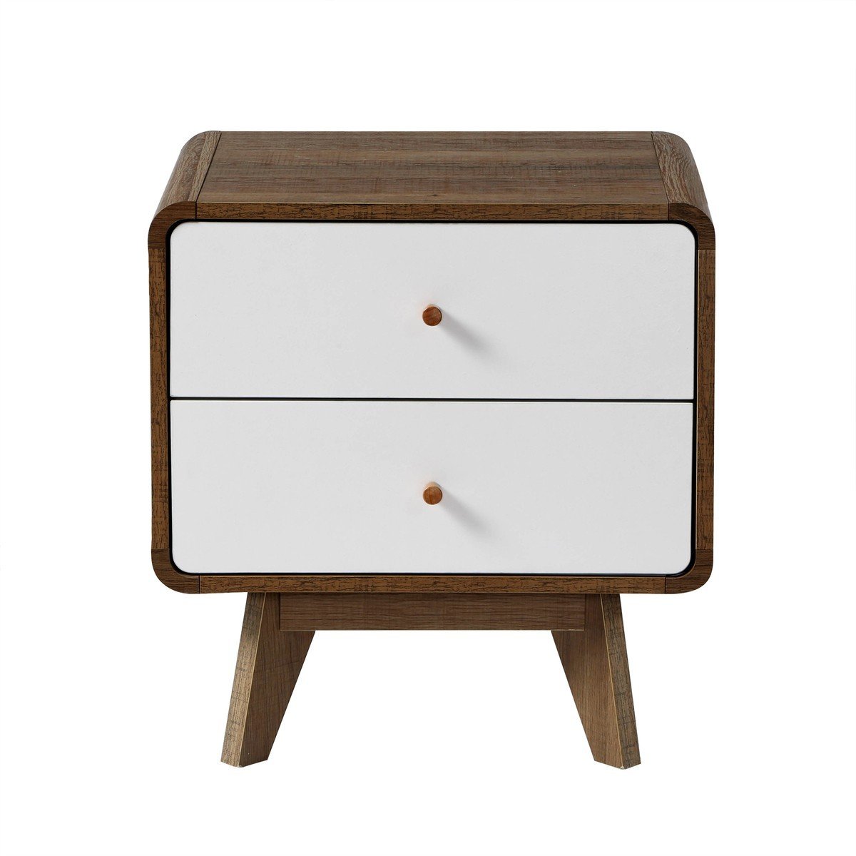 Comodino a 2 cassetti - ALBURA