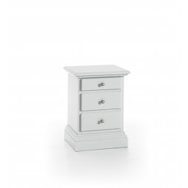 COMODINO IN LEGNO COLORE BIANCO
