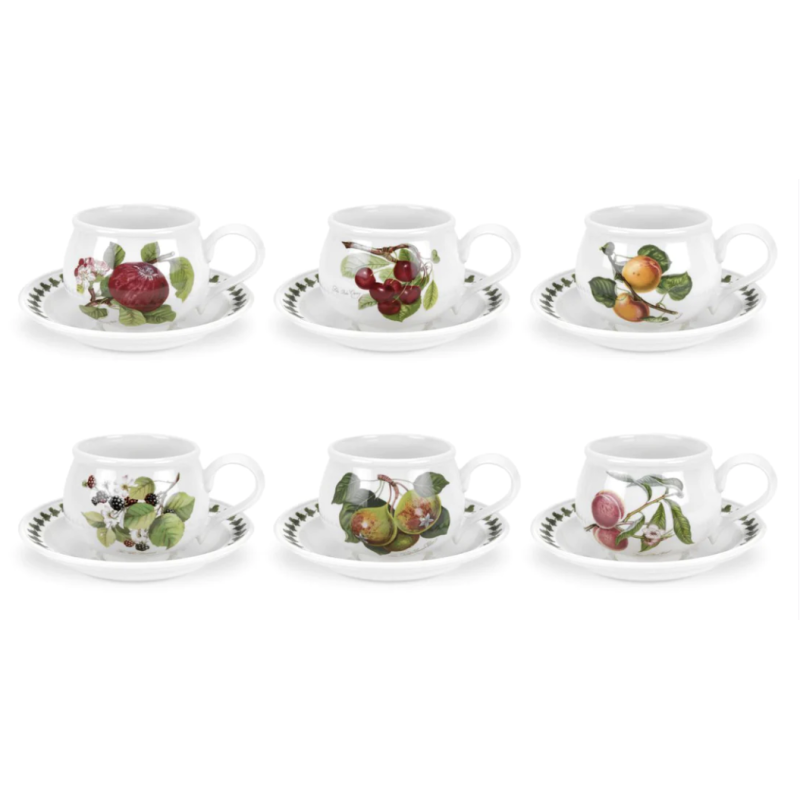 Confezione 6 tazze colazione Pomona Portmeirion