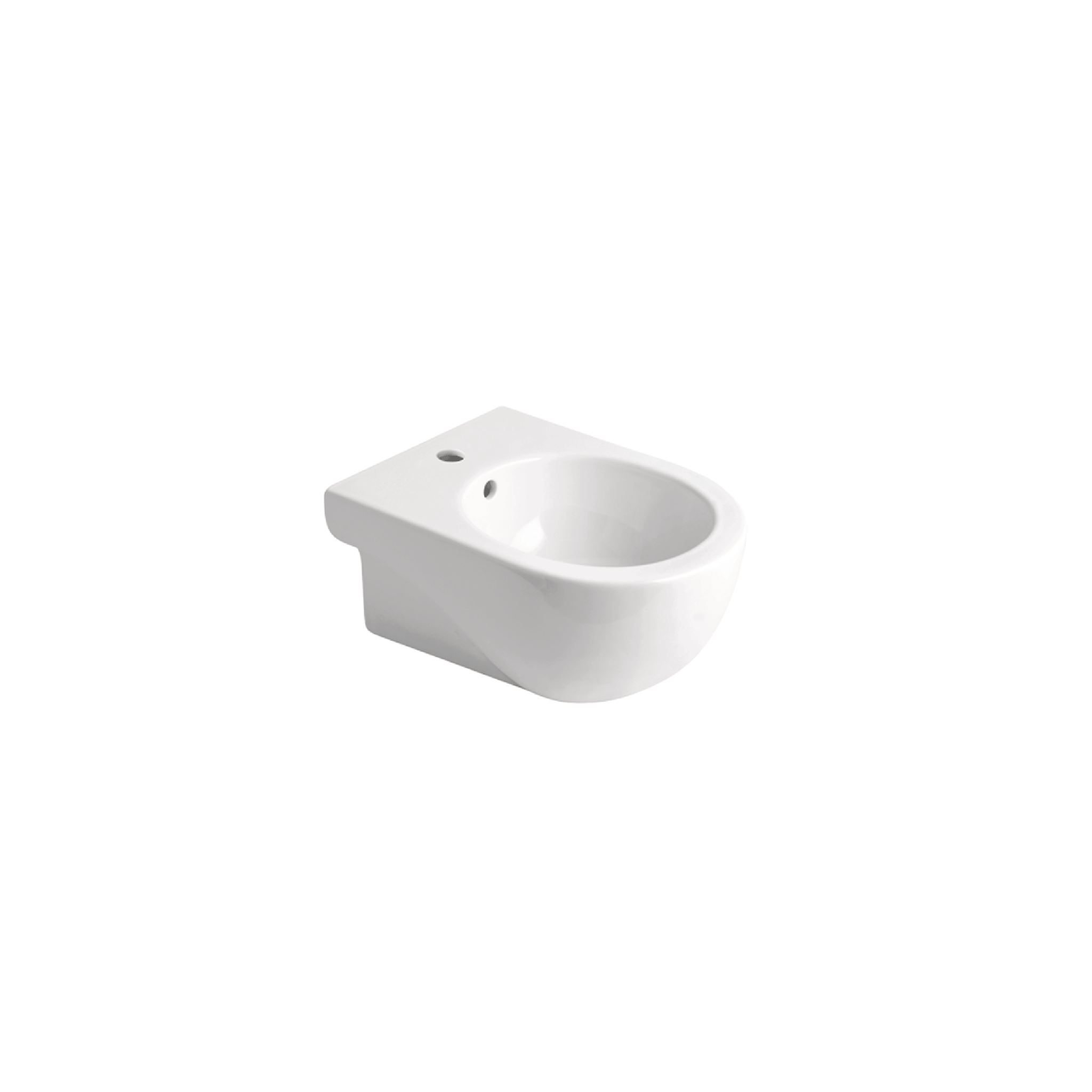 Bidet Sospeso Azzurra Ceramica "Mini Nuvola" Bianco Lucido
