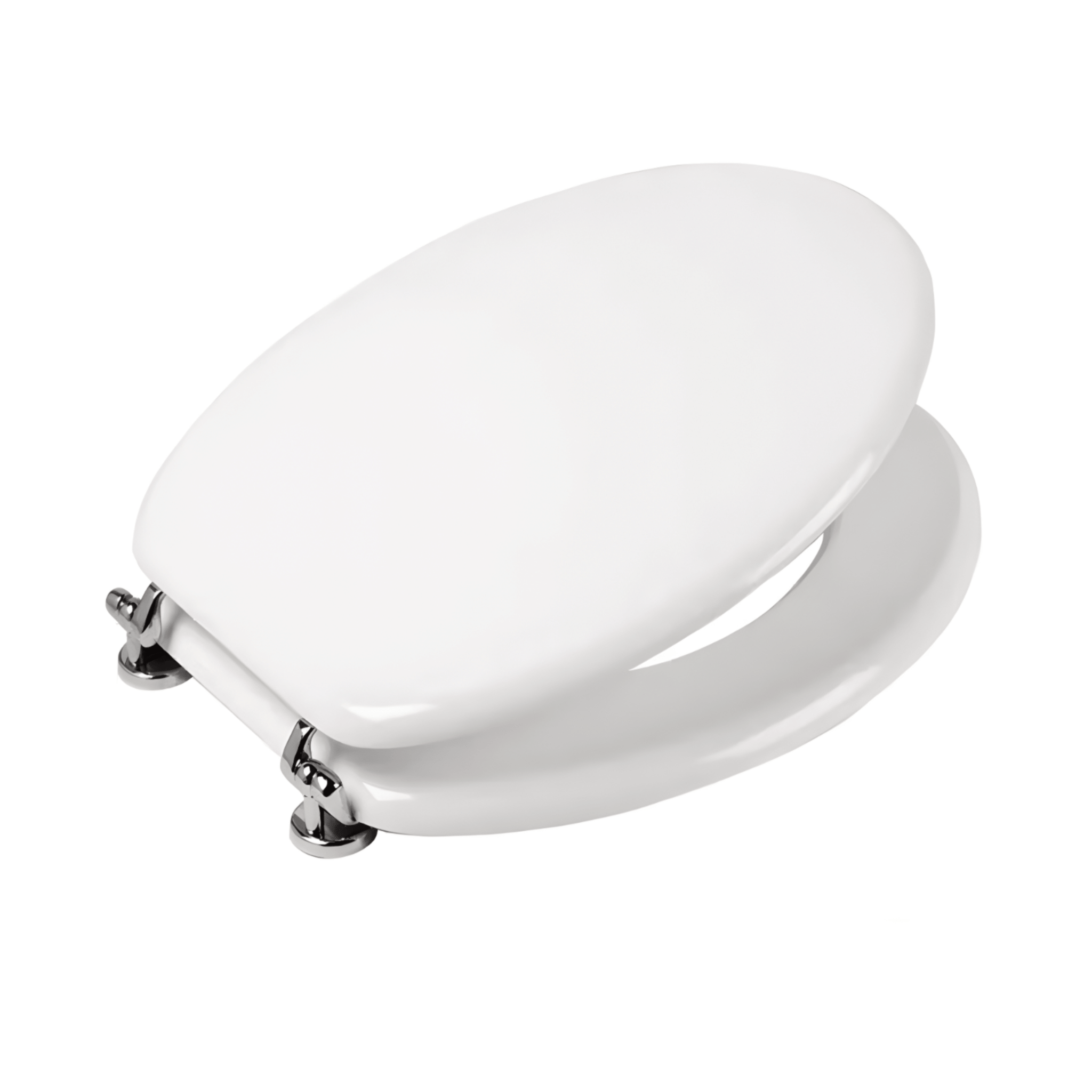 Copriwater Chiusura Manuale Bianco Lucido