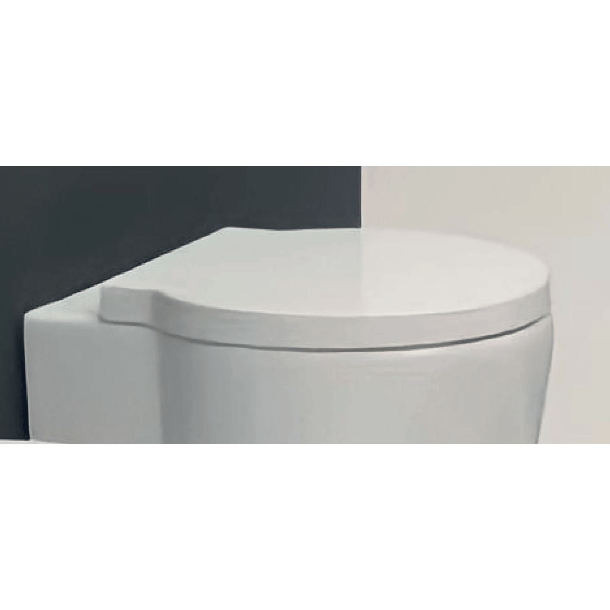 Copriwater Soft-Close Ceramica Cielo "Easy Evo" Bianco Lucido