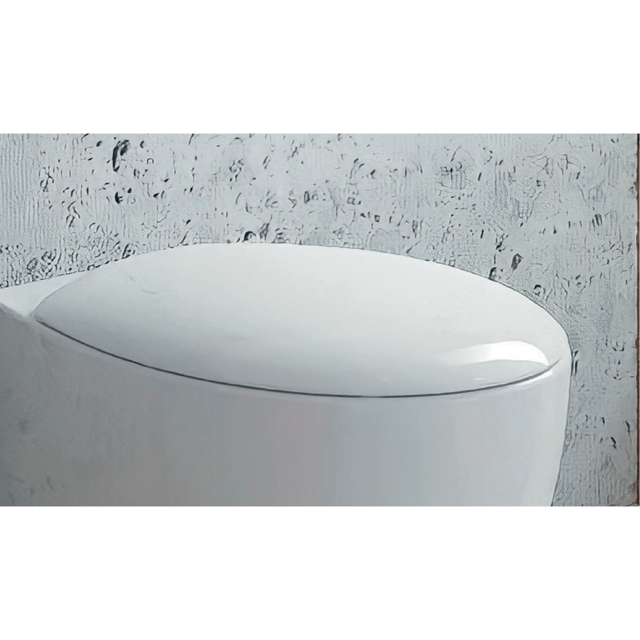 Copriwater Soft-Close Domus Falerii "Mascalzone" Bianco Lucido