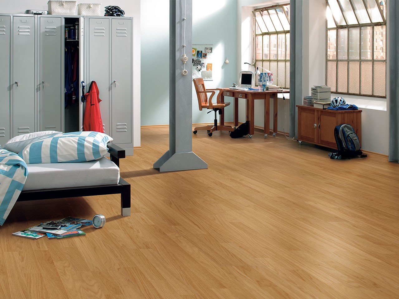 Pavimento Laminato Oak Effetto Legno Naturale Ac3-78432