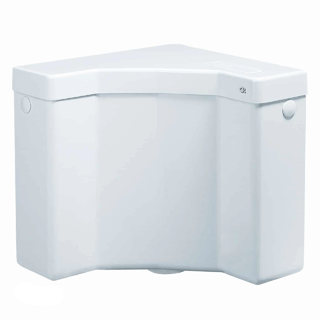 Cassetta a Zaino Per Wc Tradizionale Senza Rubinetto CR Smart "Angolo" Bianco