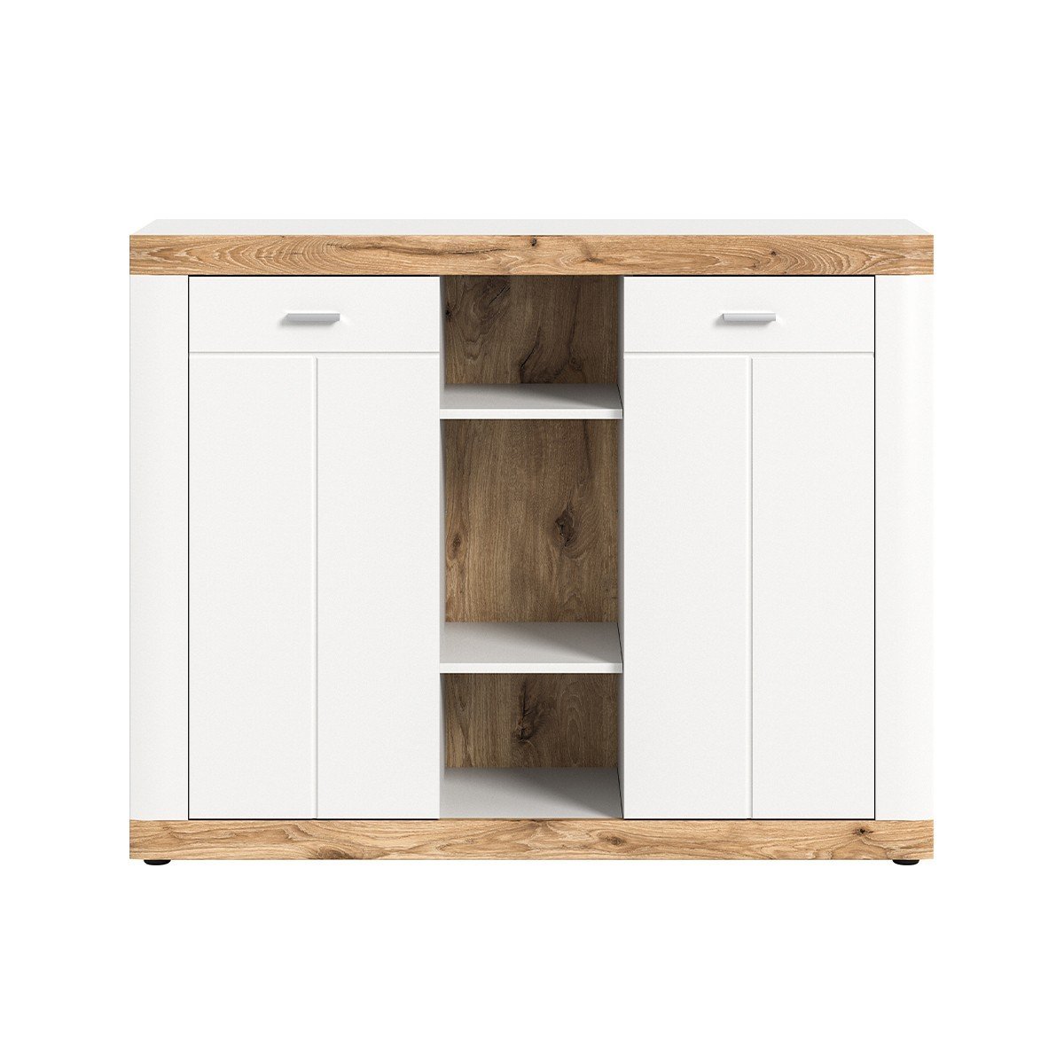 Credenza alta 2 ante e 3 nicchie H131 cm - LAREDO