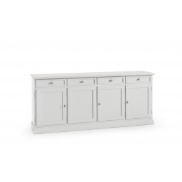 DRESSER WOOD BASE WHITE