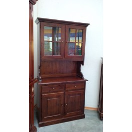 GLAUBE IN PINE HOLZ BASE + LIFT CRISTALLIERA HONEY COLOR - NUSSBAUM - NATURAL