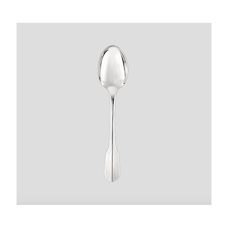 Cucchiaio tavola Christofle Cluny in metallo argentato cm 20
