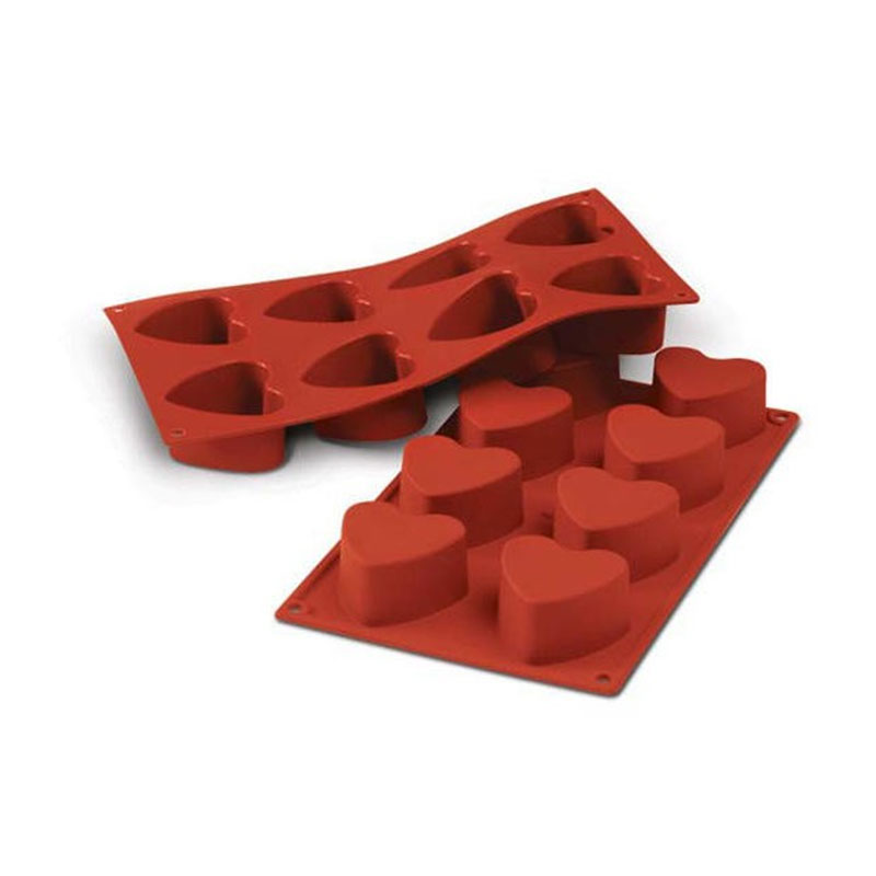 Casolaro Hotellerie Spa Hearts mold in silicone Silikomart