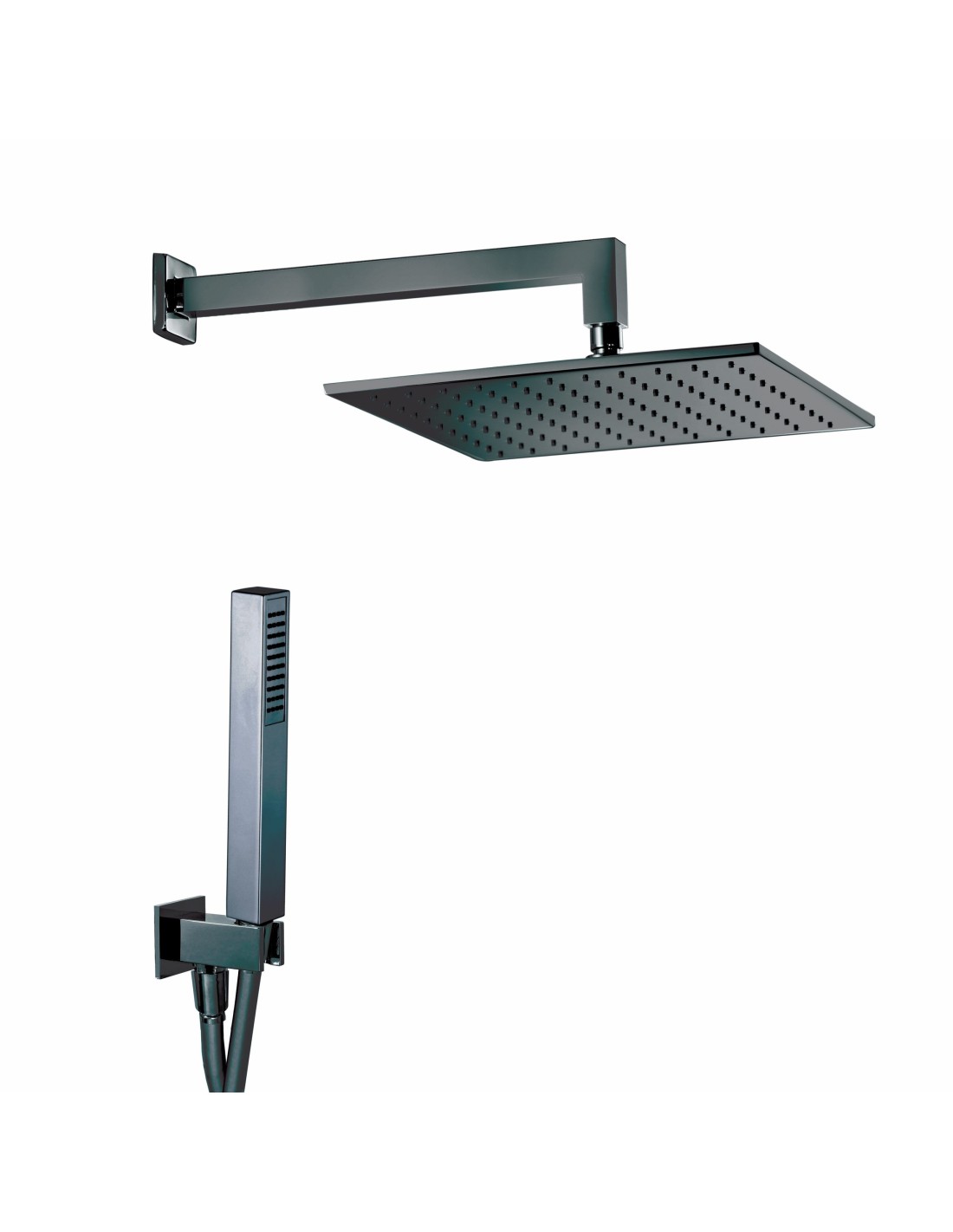 Damast - Kit doccia Estro nero opaco 25Q - 16310