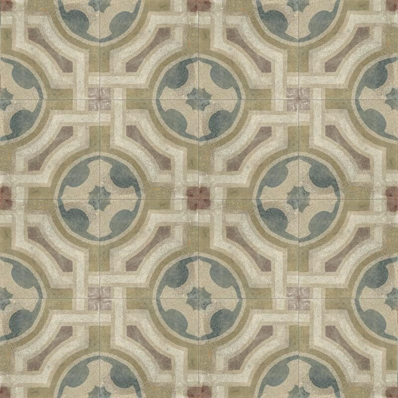 Decoro in Gres Porcellanato Effetto Pietra Rettificato Naturale 20x20 8.5mm Concrete RetrÌ? C Play - ABK