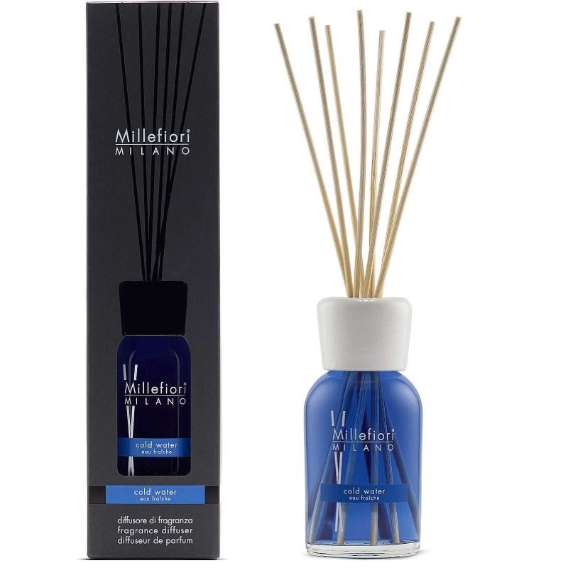 DIFFUSORE DI FRAGRANZA A STICK 100 ML COLD WATER MILLEFIORI MILANO