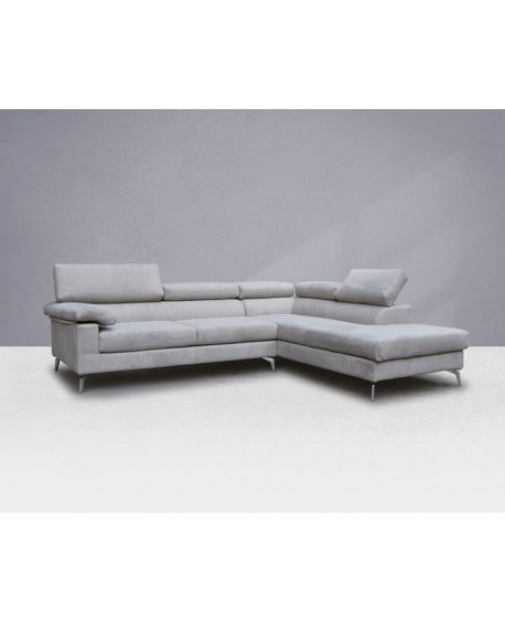 PROMOZIONE ANGOLARE 284 X 230 salotto design made in Italy - divano varie dimensioni - vari colori