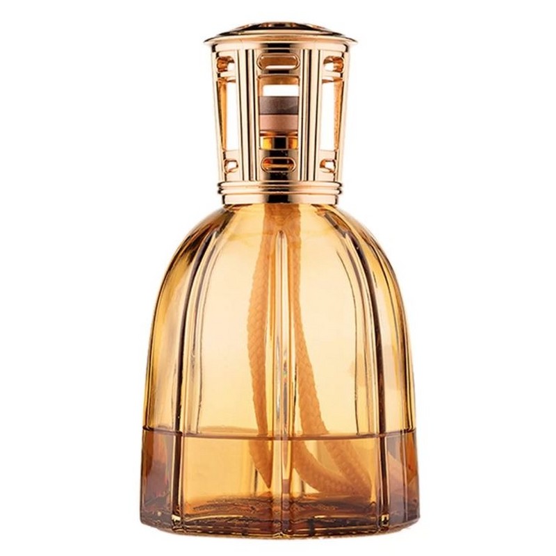 DR. VRANJES LAMPARFUM VETRO AMBRA TAPPO METALLO PESANTE ORO