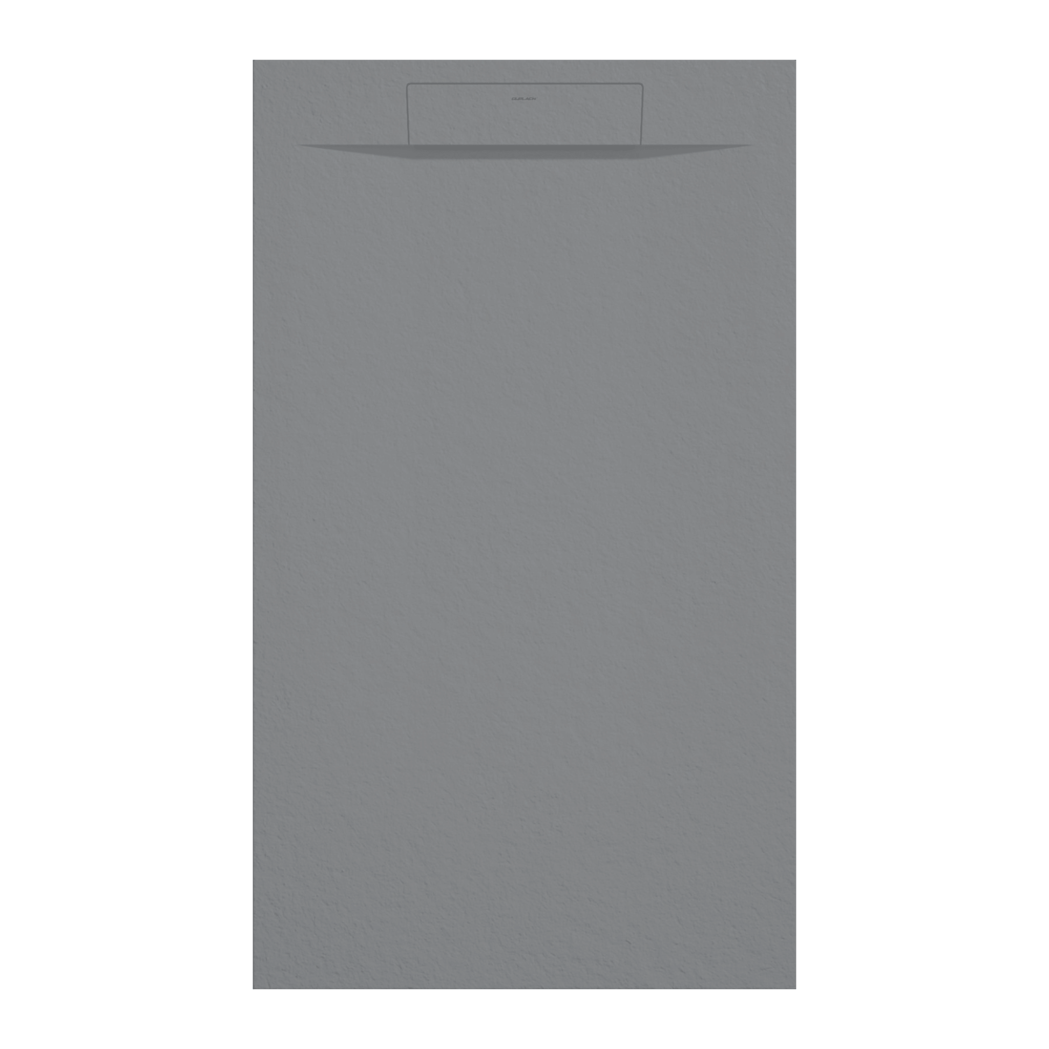 Piatto Doccia 70x70 Effetto Pietra Duplach "Zeus" Grigio Medio