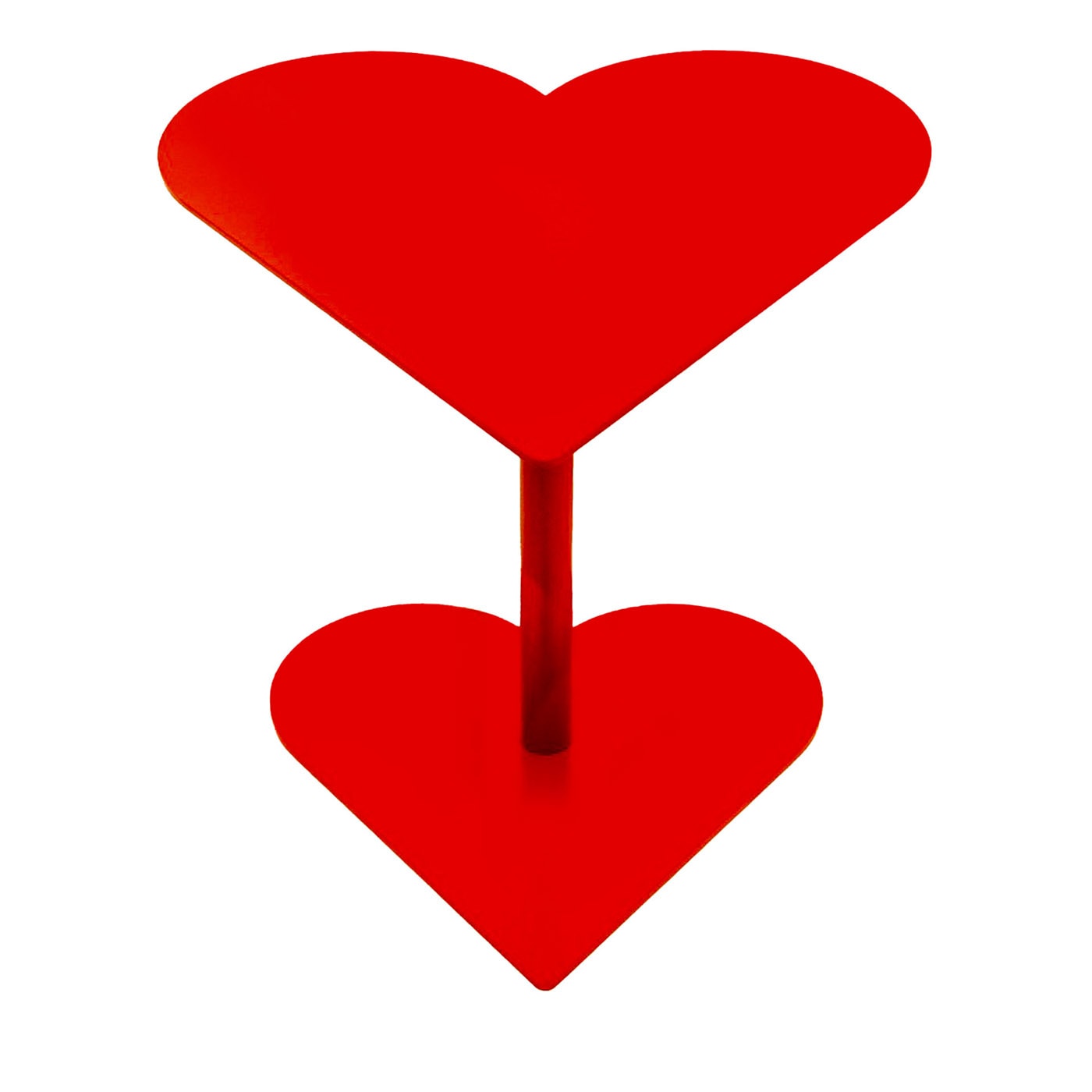 Tavolino da caffè a doppio cuore